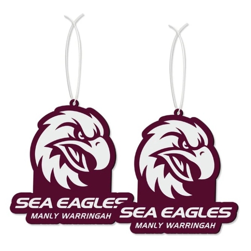 Manly Sea Eagles NRL Logo Air Freshener!