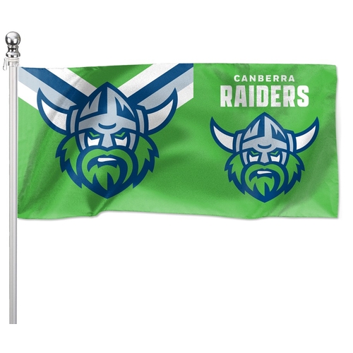 Canberra Raiders NRL Flag Pole Flag 90 cm by 180cm!
