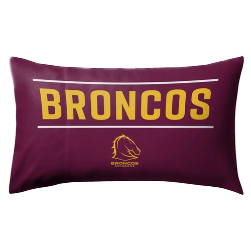 Brisbane Broncos NRL Team Pillow case!