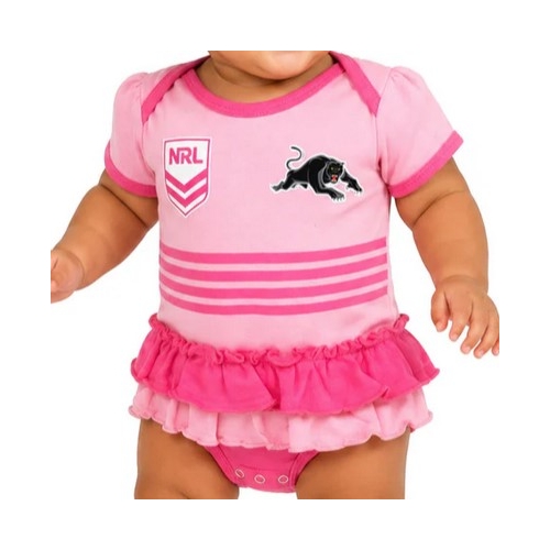 Penrith Panthers NRL Girls Footysuit Infants Sizes 000-1!