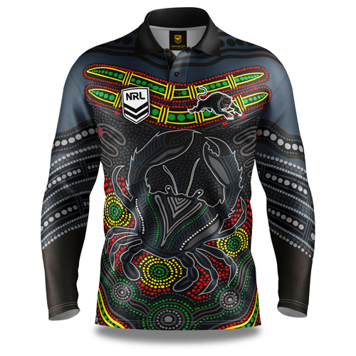 Penrith Panthers NRL 'Karumba' Fishing Shirt Adult Sizes S-5XL!