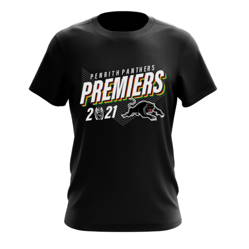 Penrith Panthers 2021 NRL Tidwell Premiers Shirt Sizes S-5XL! 
