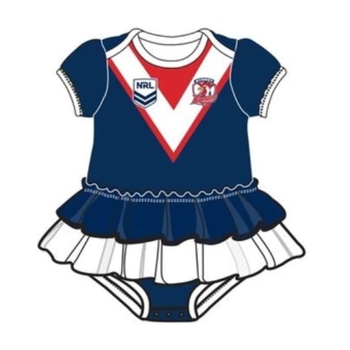 Sydney Roosters NRL Girls Footysuit Infants Sizes 000-1!