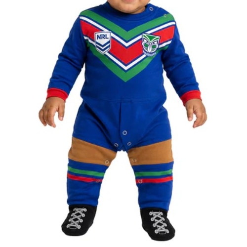 New Zealand Warriors NRL Footysuit Infant Sizes 000-1!