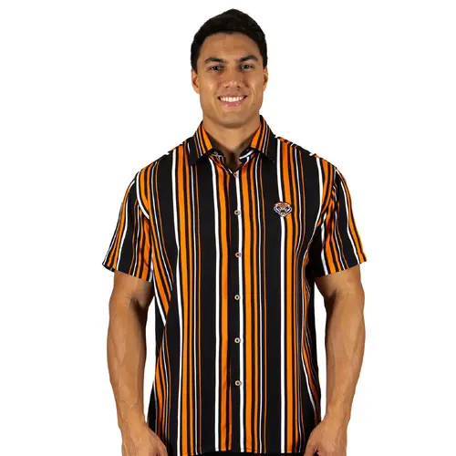 Wests Tigers NRL Sorrento Party Shirt Mens Sizes S-5XL!