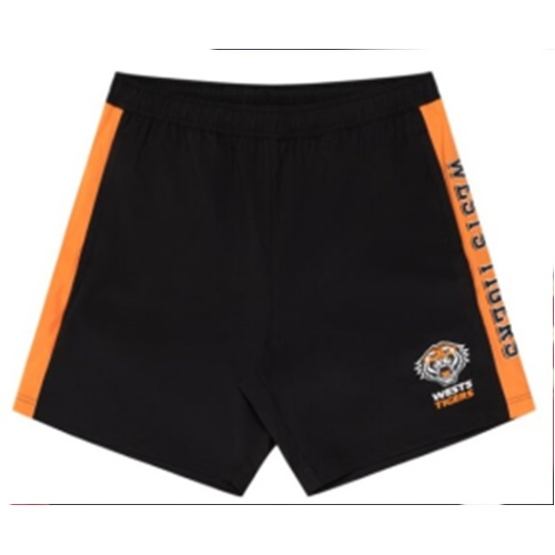 Wests Tigers NRL Performance Training Shorts Size S-3XL! S4