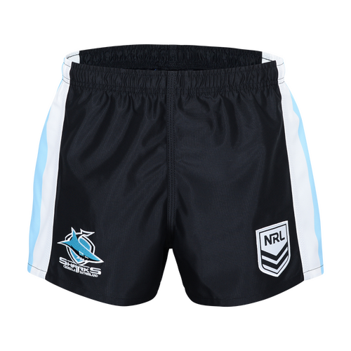 Cronulla Sharks NRL Home Supporters Shorts Sizes S-5XL! 