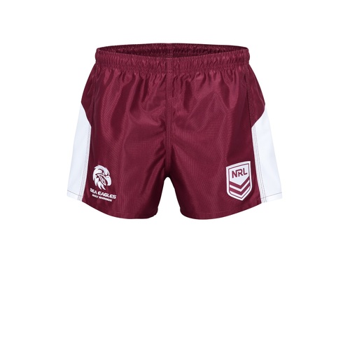 Manly Sea Eagles NRL Supporters Shorts Adults Sizes S-5XL! NEW LOGO