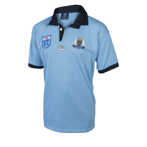 NSW Blues State Of Origin 1980s NSWRL Retro Jersey Adults & Kids Sizes!