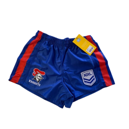 Newcastle Knights Home Supporters Shorts Adults Sizes! 