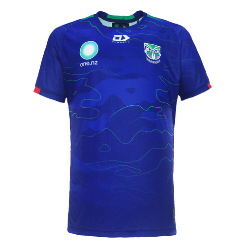 New Zealand Warriors NRL 2024 Dynasty Players Training Tee Shirt Adult Sizes S-7XL!
