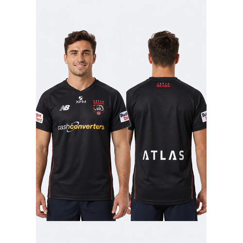 Perth Bears NRL Players 2027 Black Training Shirt Sizes S-5XL!