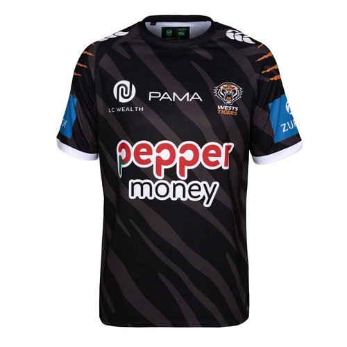 Wests Tigers NRL 2026 CCC Players Warm Up T Shirt Sizes S-6XL!