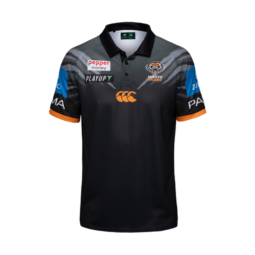 Wests Tigers NRL 2026 CCC Players Media Polo Sizes S-6XL!
