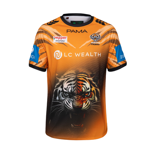 Wests Tigers NRL 2026 CCC Players Orange Training Shirt Sizes S-6XL!