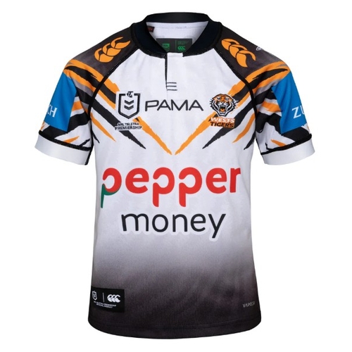 Wests Tigers NRL 2026 CCC Players Away Jersey Kids Sizes 4-16!