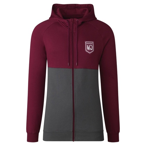 Queensland Maroons QLD SOO Technical Fleece Hoody Sizes S-5XL! S3