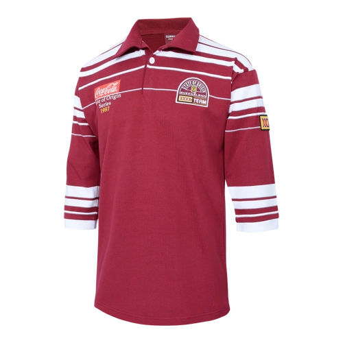QLD Queensland Maroons 1997 SOO ARL/NRL Vintage Retro Jersey Sizes S-5XL!