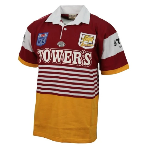 Brisbane Broncos 1992 ARL/NRL Retro Jersey Sizes S-5XL! Heritage