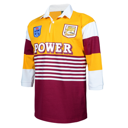 Brisbane Broncos 1988 ARL/NRL Retro Jersey Size S-5XL! Powers Jersey!