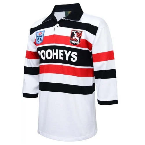 Gold Coast Seagulls 1988 ARL/NRL Vintage Retro Jersey Sizes S-5XL!