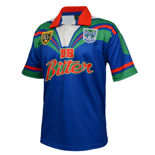 New Zealand Warriors 1995 ARL/NRL Retro Heritage Jersey Size 2XS-5XL!