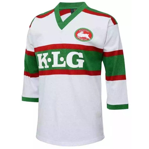 South Sydney Rabbitohs Panasonic Cup K.L.G. ARL/NRL Retro Jersey Sizes S-5XL!