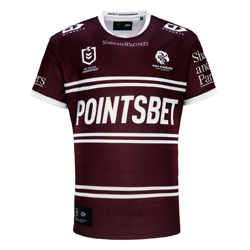 Manly Sea Eagles NRL Dynasty Home Jersey Sizes S-7XL! T4