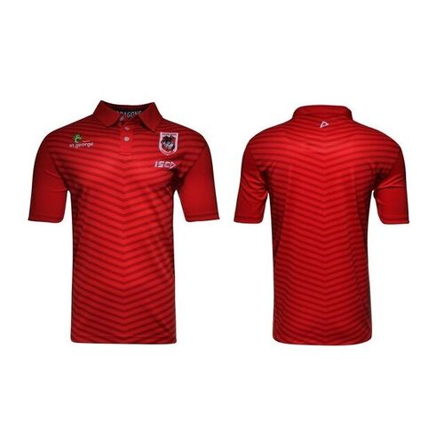 St George Illawarra Dragons Ladies NRL ISC Polo Shirt Ladies Sizes 8-18! T6