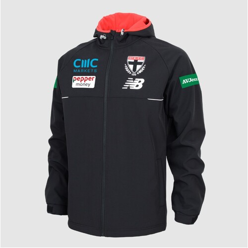 St Kilda Saints AFL New Balance Winter Storm Hoody Jacket Size S-2XL! T3