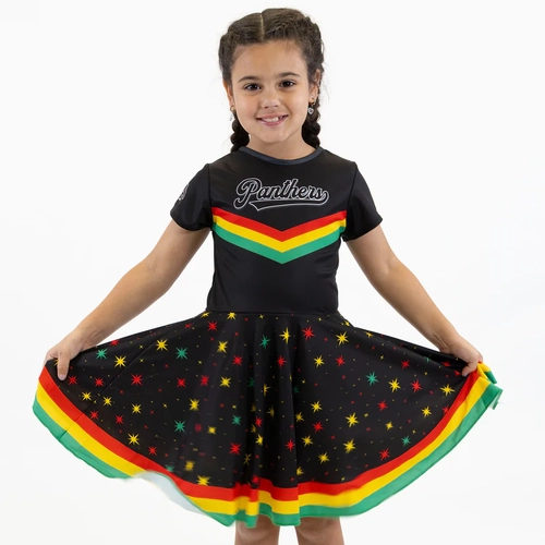 Penrith Panthers NRL 'Superstar' Dress Kids Sizes 2-10!