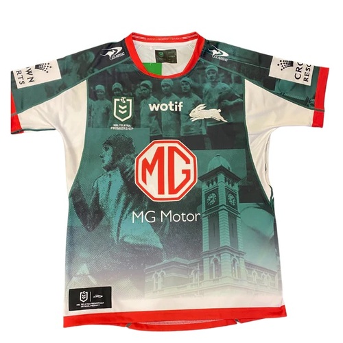 South Sydney Rabbitohs NRL Classic WIL Jersey Ladies Sizes 8-16! T3
