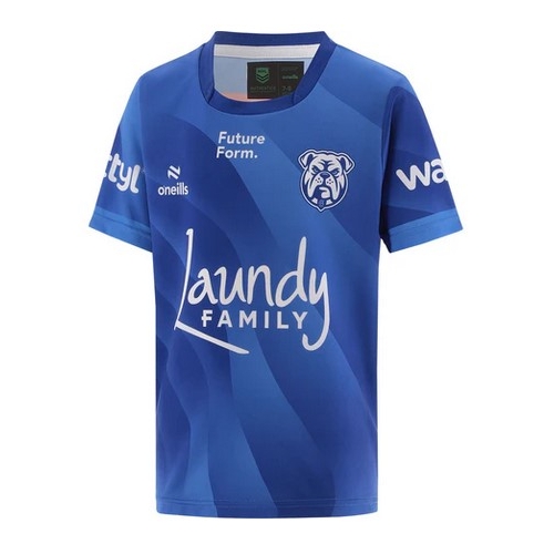 Canterbury Bulldogs NRL 2026 O'Neills Warm Up T Shirt Kids Sizes 6-13!
