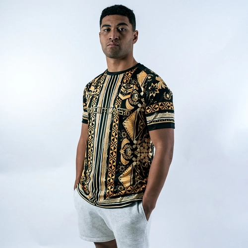 Tonga Rugby League 2025 Players Dynasty Captains Run T Shirt Sizes S-7XL! 