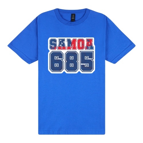 Toa Samoa Rugby League Samoa 685 To The World Shirt Sizes 6-14!