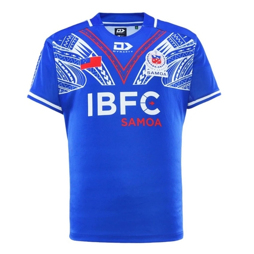 Toa Samoa Rugby League 2025 Players Dynasty Home Jersey Kids Sizes 8-16!