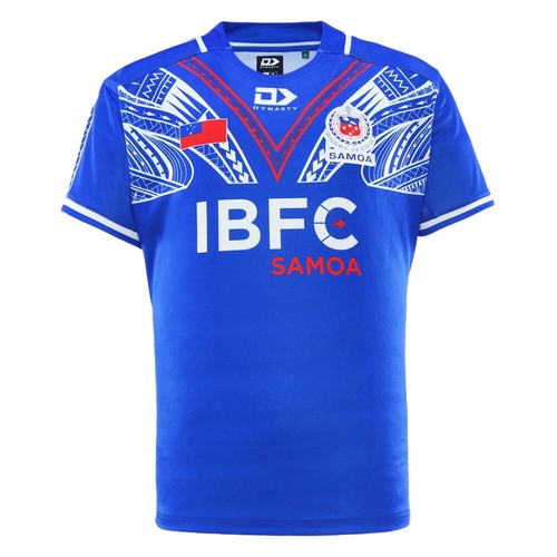 Toa Samoa Rugby League 2025 Players Dynasty Home Jersey Sizes S-7XL!