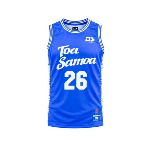 Toa Samoa IRL RLWC 2026 Dynasty Basketball Singlet Sizes S-7XL!