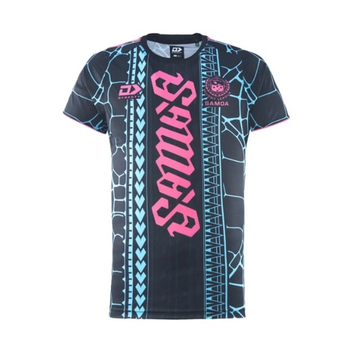 Toa Samoa RLWC 2026 Dynasty Captains Run T Shirt Kids Sizes 6-16!